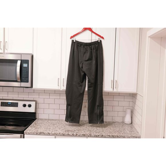 Nike Grey Dri-Fit Stretch 1/4 Zip Ankle Athletic Sweatpants Mens Size Large - Picture 6 of 9